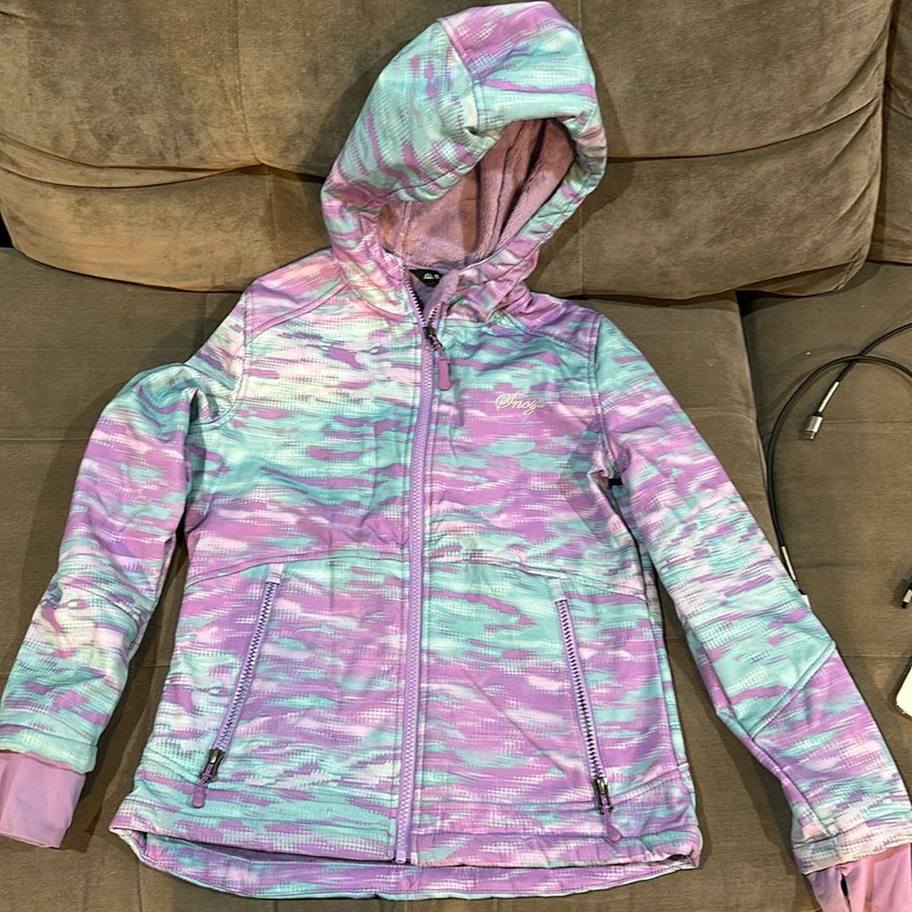 Girls Snozu rain jacket size medium